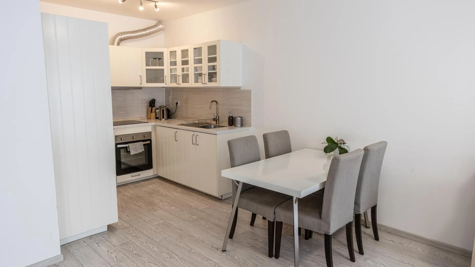 Spacious Terrace Apartment With Free Private Parking 프라하